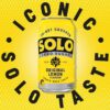 Solo Zero Sugar Soft Drink Can, 10 x 375ml [x6]