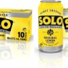 Solo Zero Sugar Soft Drink Can, 10 x 375ml [x6]