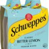 Schweppes Lemon Bitter Mixer Drink, 4 x 300 ml Pack of 6 [x2]