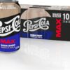 Pepsi Max Vanilla Cola, 10 x 375ml [x6]