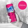 Fanta Raspberry Zero Sugar Soft Drink 6 x 250mL [x10]