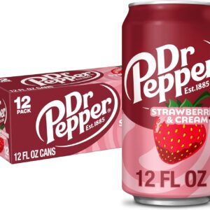 Dr Pepper Strawberries & Cream 12 Pack [x2]