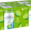 Mount Franklin Lightly Sparkling Water Lime Multipack Mini Cans 24 x 250mL [x2]