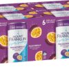 Mount Franklin Lightly Sparkling Water Lime Multipack Mini Cans 24 x 250mL [x2]