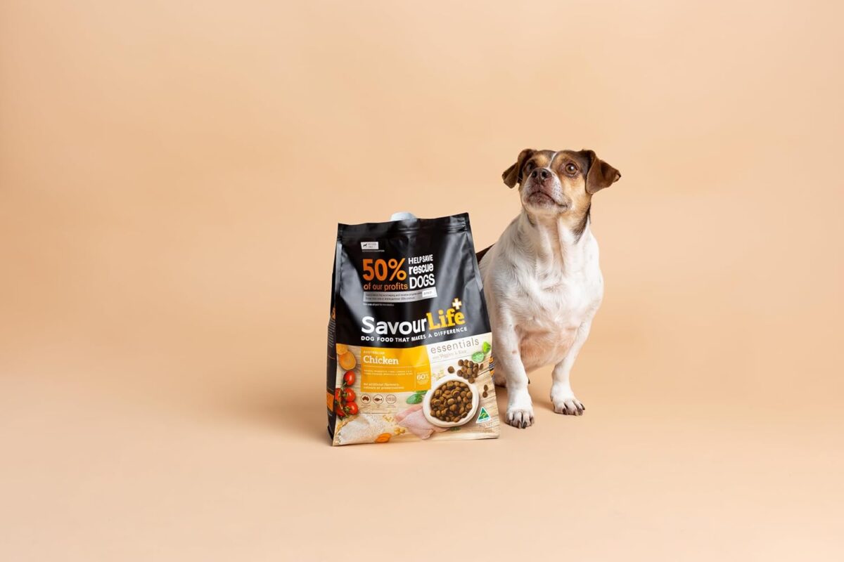 SavourLife Essentials Dog Food, Australian Chicken Veggies & Rice, 3kg [x2]