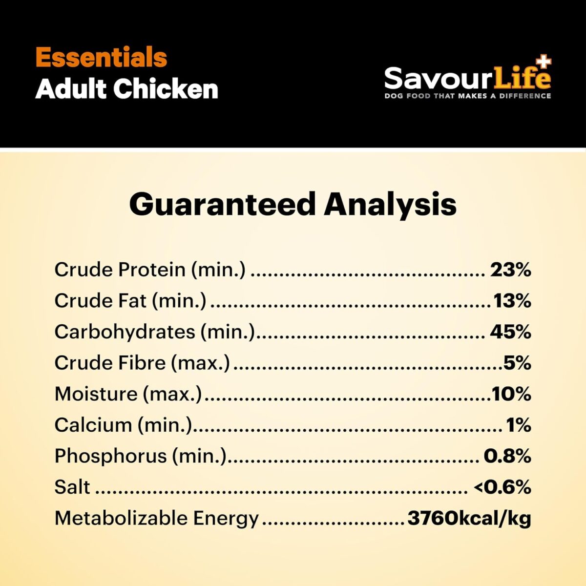 SavourLife Essentials Dog Food, Australian Chicken Veggies & Rice, 3kg [x2]