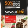 SavourLife Essentials Dog Food, Australian Beef Veggies & Rice, 3kg [x3]