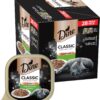 DINE Mixed Multipack Wet Cat Food, Succulent Chicken, Beef & Liver Tray 85g, 28 Pack [x2]