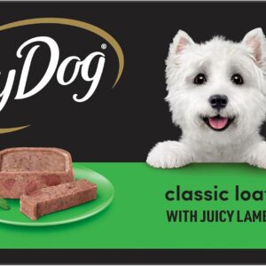 My Dog Adult Wet Dog Food Classic Loaf with Juicy Lamb 24 x 100g Trays [x3]
