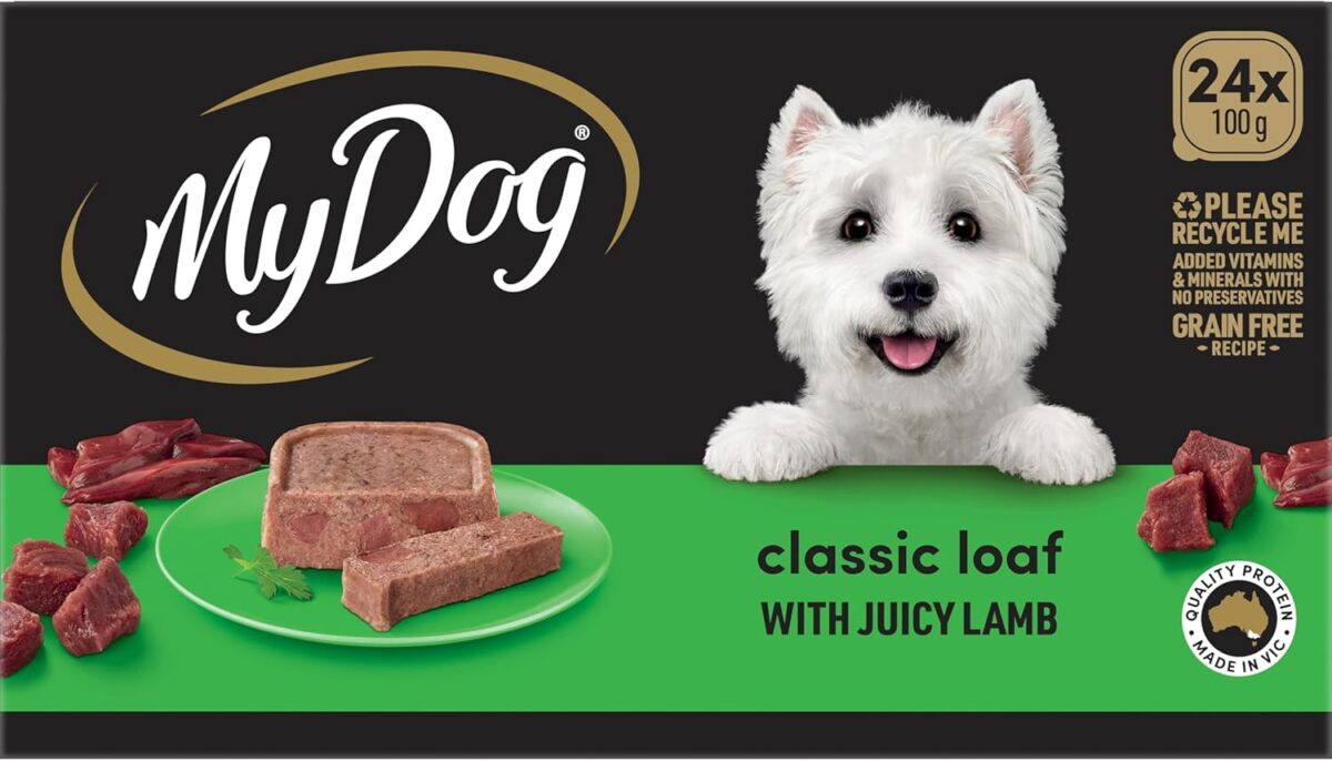 My Dog Adult Wet Dog Food Classic Loaf with Tender Chicken 24 x 100g Trays [x3]