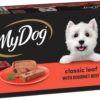 My Dog Adult Wet Dog Food Classic Loaf with Gourmet Beef 24 x 100g Trays [x3]