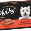My Dog Adult Wet Dog Food Classic Loaf with Gourmet Beef 24 x 100g Trays [x3]
