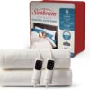 Sunbeam Sleep Perfect Antibacterial Electric Blanket Queen, Dual Controls Sunbeam Sleep Perfect Antibacterial Electric Blanket Queen, Dual Controls
