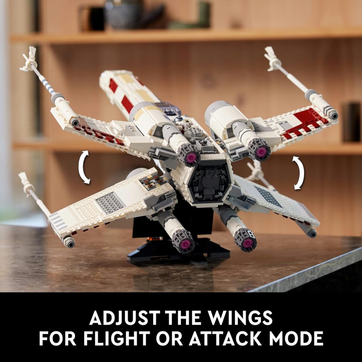 LEGO® Star Wars™ X-Wing Starfighter™ 75355 Ultimate Collector Series Building Set for Adults; Collectible, Brick-Built Model; Fun Birthday or Christmas Treat Idea for Fans LEGO® Star Wars™ X-Wing Starfighter™ 75355 Ultimate Collector Series Building Set for Adults; Collectible, Brick-Built Model; Fun Birthday or Christmas Treat Idea for Fans