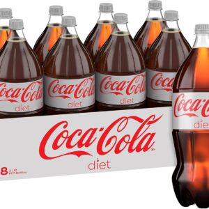 Diet Coca-Cola Soft Drink 8 x 2L Bottles [x3]