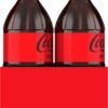 Coca-Cola Zero Sugar Soft Drink 8 x 2L Bottles [x3]