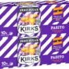 Kirks Pasito Zero Sugar Soft Drink Cans 20 x 375mL [x4]