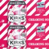 Kirks Creaming Soda Sugar Free Soft Drink 20 x 375mL Cans [x4]