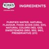 Kirks Creaming Soda Sugar Free Soft Drink 20 x 375mL Cans [x4]