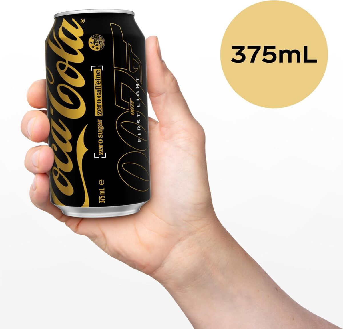 Coca-Cola Zero Sugar Zero Caffeine Soft Drink 20 x 375mL [x3]