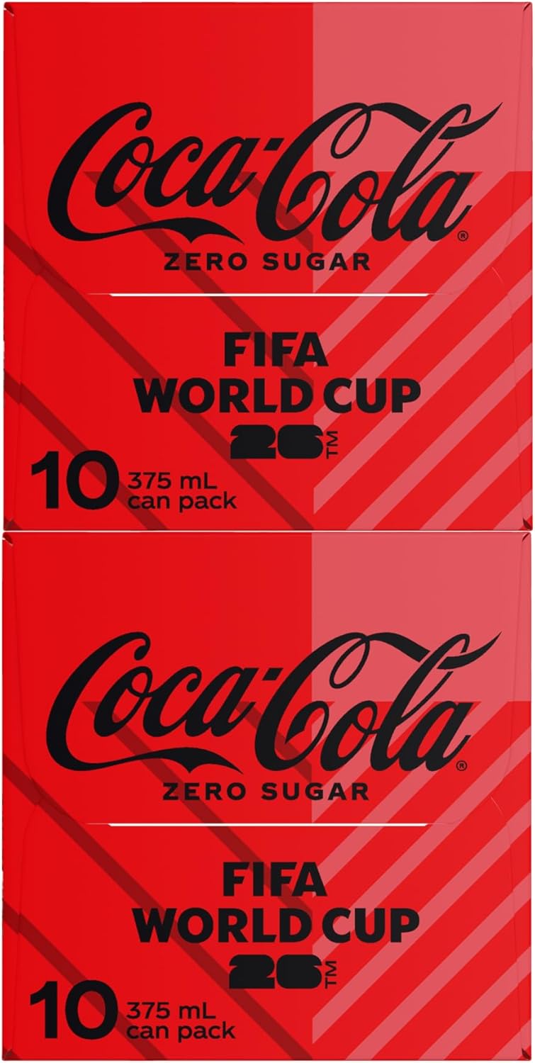 Coca-Cola Zero Sugar Soft Drink 20 x 375mL Cans [x3]