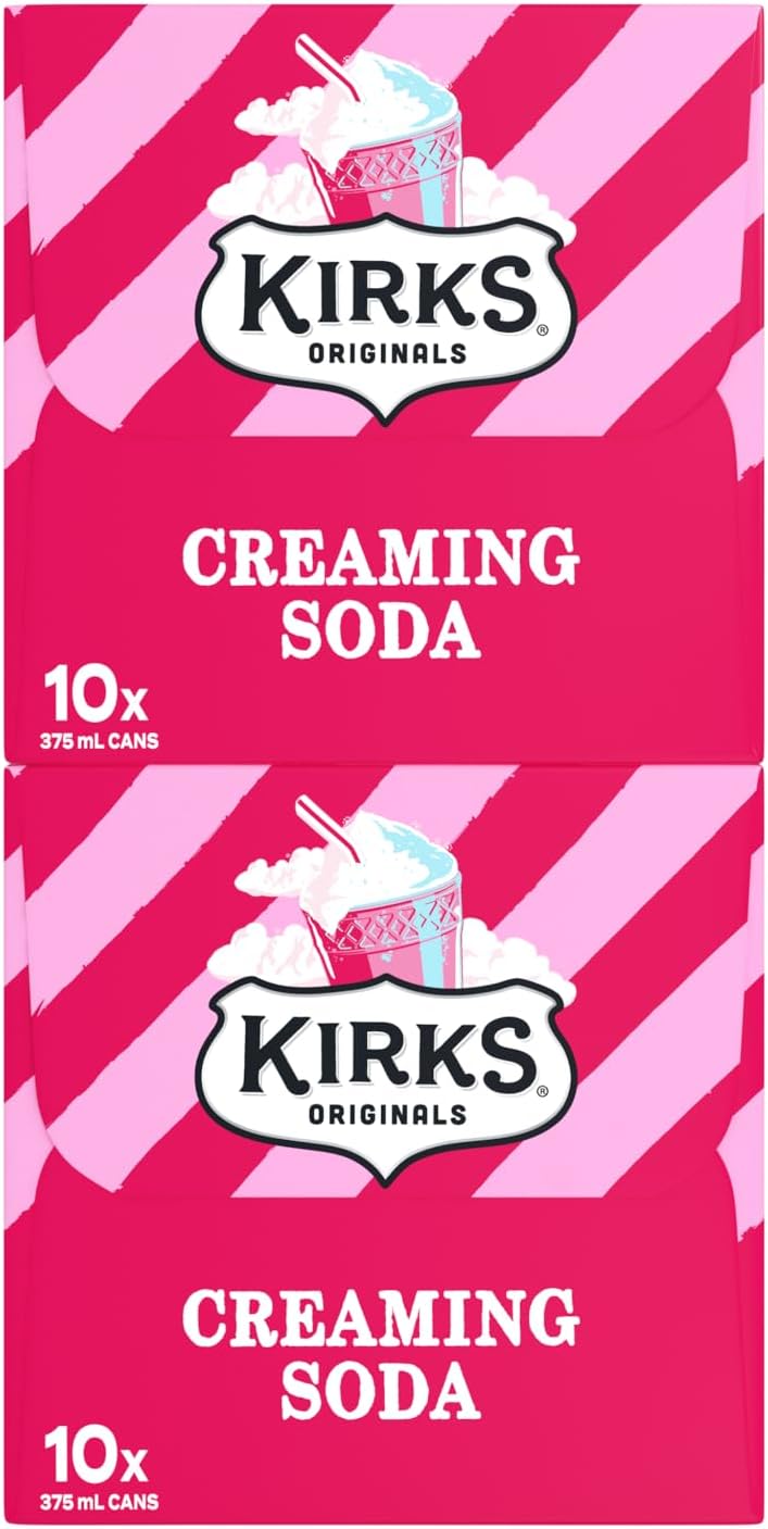 Kirks Creaming Soda 20 x 375 mL [x4]