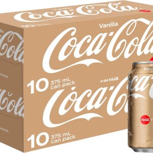 Coca-Cola Vanilla Soft Drink 20 x 375mL [x3]