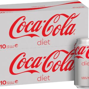 Diet Coca-Cola Soft Drink Multipack Cans 20 x 375mL [x3]