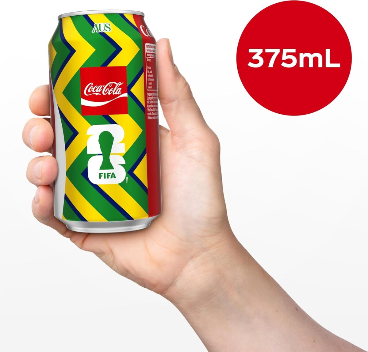 Coca-Cola Classic Soft Drink 20 x 375mL Cans [x3]