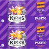 Kirks Pasito Soft Drink 20 x 375mL [x4]