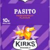 Kirks Pasito Soft Drink 20 x 375mL [x4]