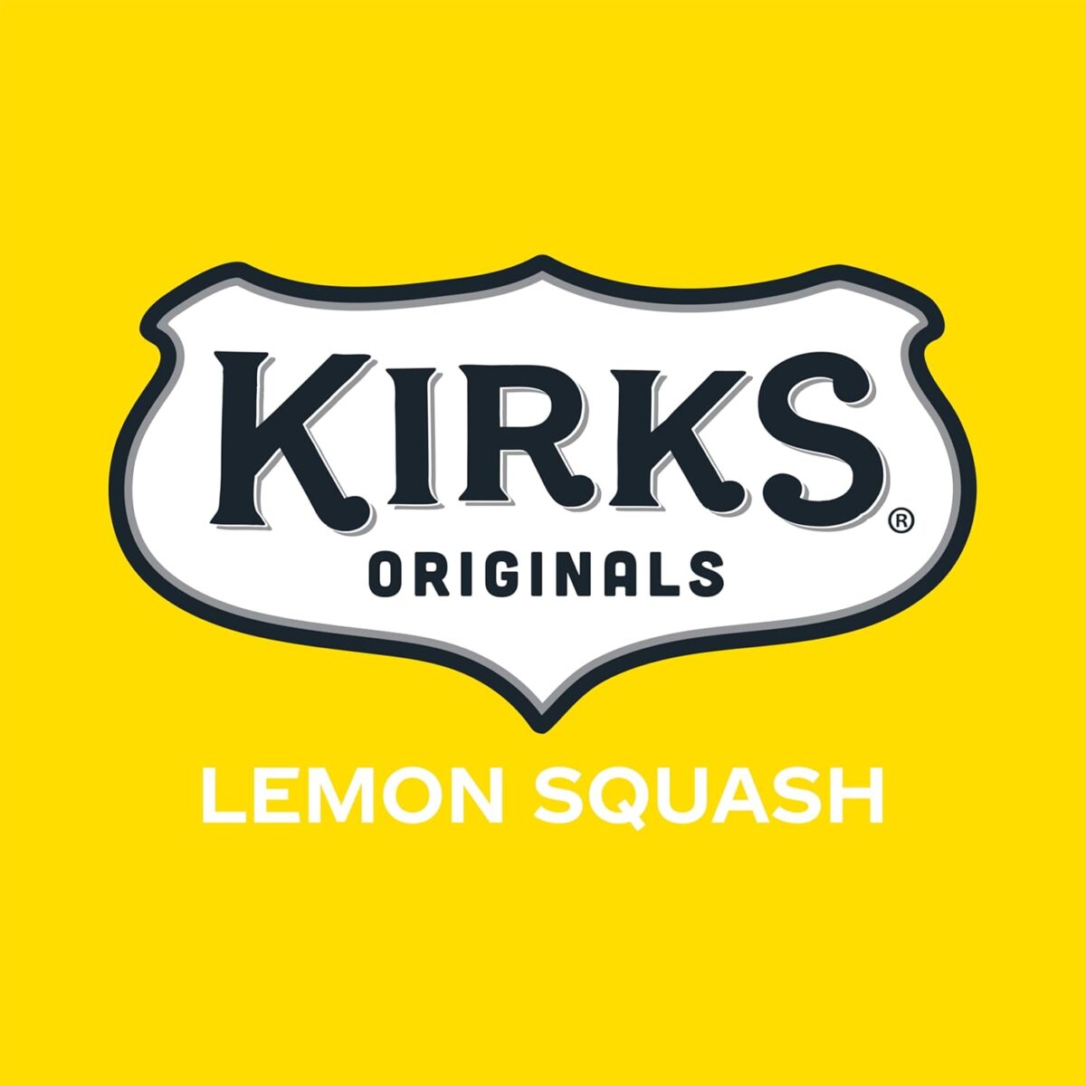 Kirks Lemon Squash Soft Drink 20 x 375mL Cans [x4]