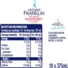 Mount Franklin Lightly Sparkling Water Raspberry Multipack Cans 20 x 375 mL [x3]