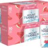 Mount Franklin Lightly Sparkling Water Raspberry Multipack Cans 20 x 375 mL [x3]