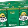 Kirks Dry Ginger Ale Soft Drink Multipack Cans 24 x 250mL [x2]