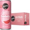 Remedy Sodaly Raspberry Prebiotic Soft Drink 250 mL 24-Pack [x2]