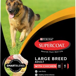 B0CC1LC9CQ_img_1 Purina Supercoat Adult Large Breed Chicken Dry Dog Food 18 Kg