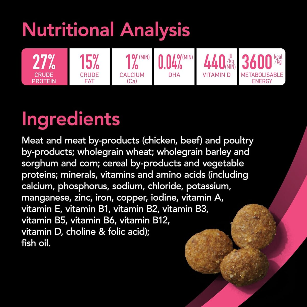 Purina Supercoat Puppy Chicken Dry Dog Food 18 Kg [x2]