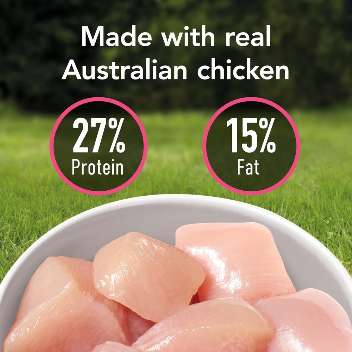 Purina Supercoat Puppy Chicken Dry Dog Food 18 Kg [x2]