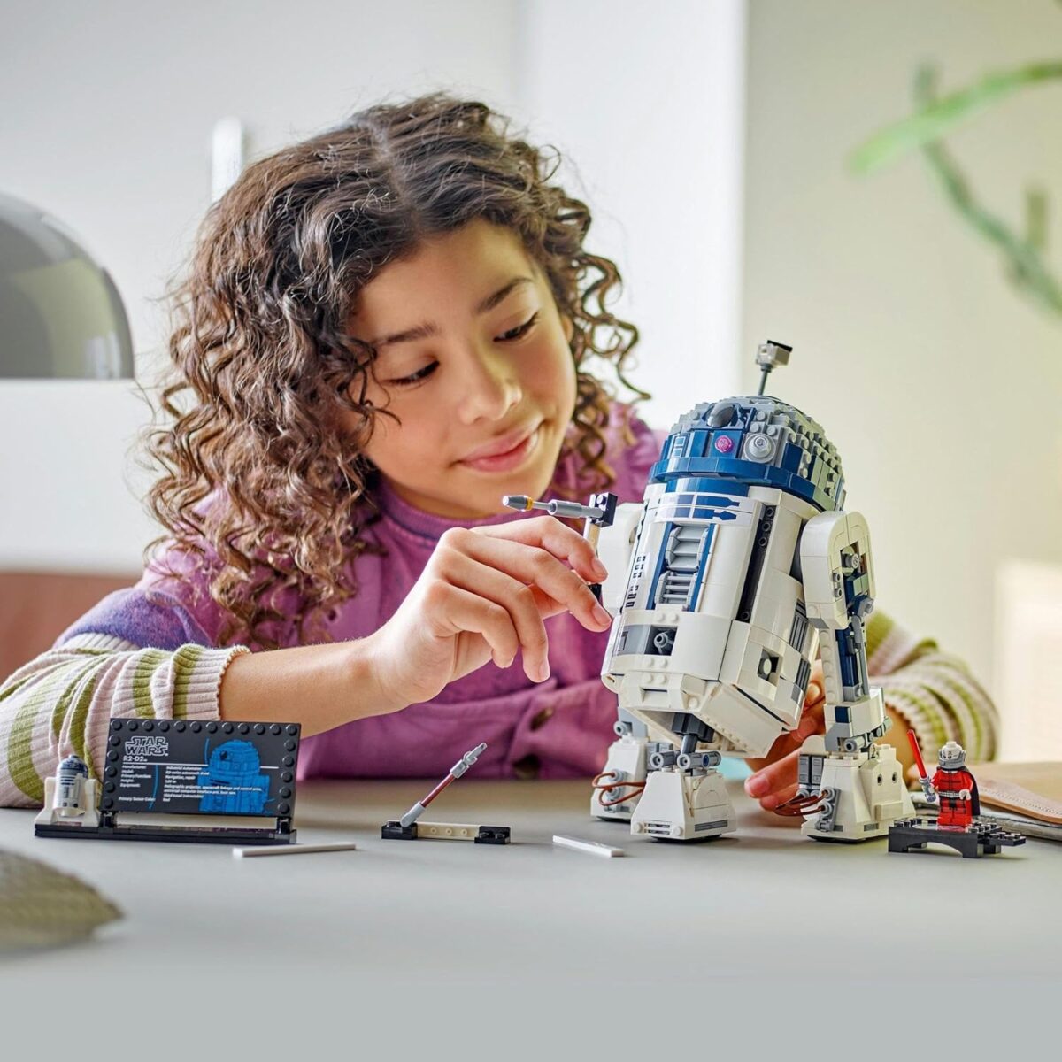 LEGO Star Wars R2-D2 Model Kit, Kids' Toy for 10+ Year Old Boys & Girls, Droid Figure with a 25th Anniversary Darth Malek Minifigure and Decoration Plaque, Memorabilia Set for Home Decor 75379 LEGO Star Wars R2-D2 Model Kit, Kids' Toy for 10+ Year Old Boys & Girls, Droid Figure with a 25th Anniversary Darth Malek Minifigure and Decoration Plaque, Memorabilia Set for Home Decor 75379