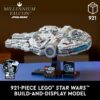 LEGO Star Wars Millenium Falcon Set for Adults, Collectible Starship Display Model Building Kit, Home or Office Décor Accessory for Men & Women, Memorabilia Treat for A New Hope Fans 75375 LEGO Star Wars Millenium Falcon Set for Adults, Collectible Starship Display Model Building Kit, Home or Office Décor Accessory for Men & Women, Memorabilia Treat for A New Hope Fans 75375