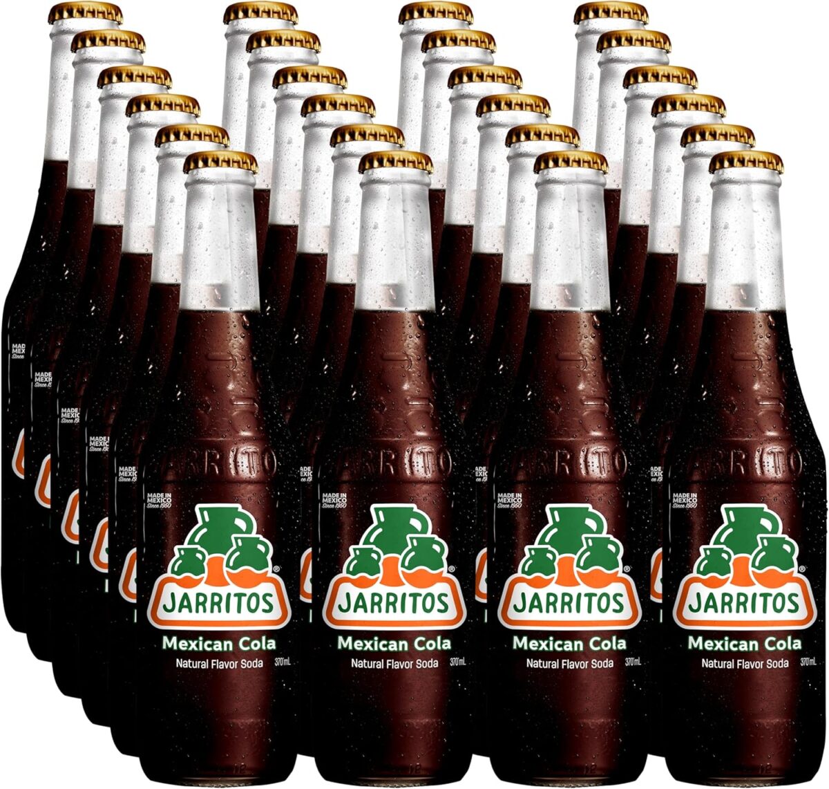 B0CJJT74VM_img_2 Jarritos Natural Mexican Cola Soda, 370 ml Pack of 24