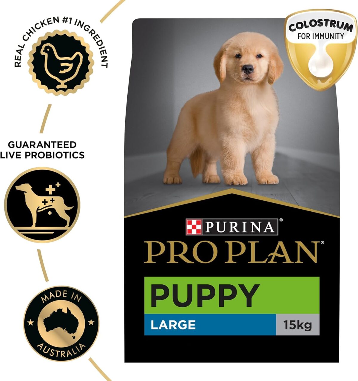 B0CJXPSSZN_img_2 Purina Pro Plan Puppy Dry Dog Food Large Breed Chicken 15kg