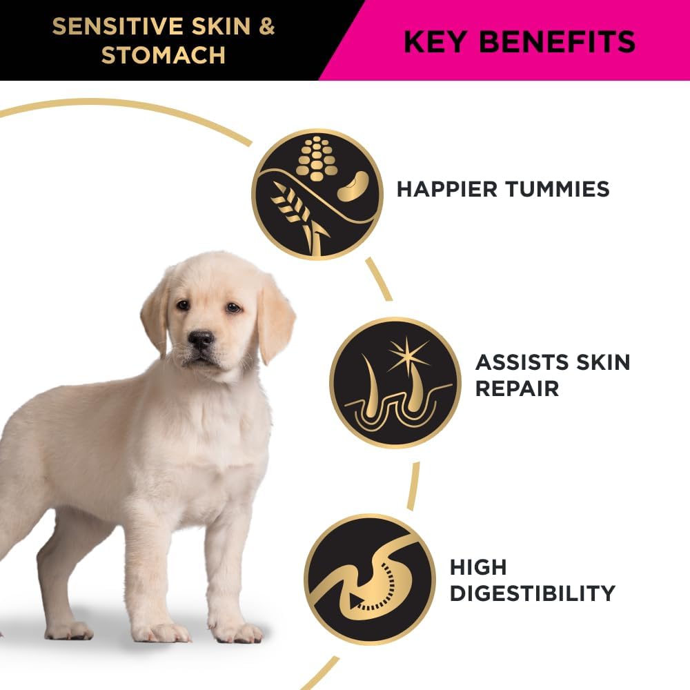 Purina Pro Plan Puppy Sensitive Skin & Stomach Dry Dog Food 3kg [x2]