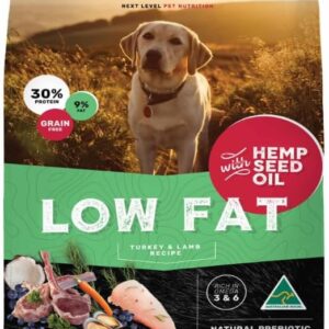 Pet Food Australia Turkey & Lamb - Low Fat Grain Free Dog Food (12 KG, Turkey & Lamb)