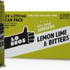 Lo Bros Organic Raspberry & Lemon Kombucha 250ml x 24 [x2]