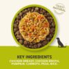 Applaws Taste Toppers Chicken Breast with Vegetables in Broth Wet Dog Food 16x156g [x2]