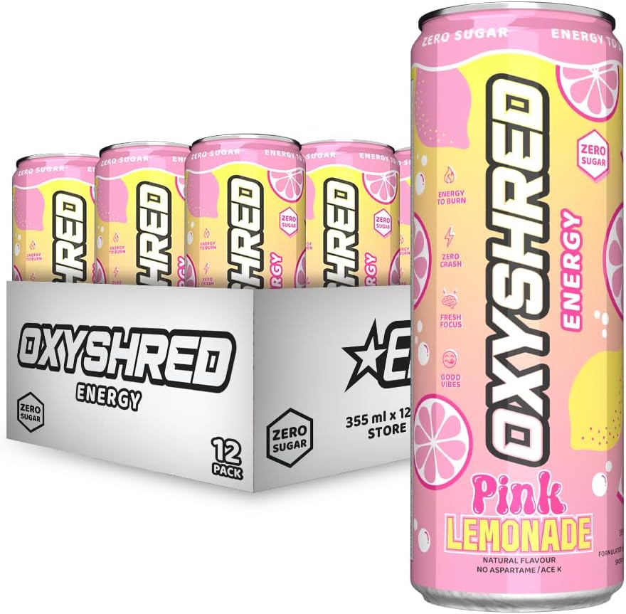 EHP Labs OxyShred Healthy Energy Drink Passionfruit 12-Pack