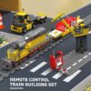 Mould King 12027 Diesel Locomotive Train Model, 1170 Pieces Rail Train with Motor, Remote Controlled Building Block Kit for Kids/Adult Collections Enthusiasts Mould King 12027 Diesel Locomotive Train Model, 1170 Pieces Rail Train with Motor, Remote Controlled Building Block Kit for Kids/Adult Collections Enthusiasts
