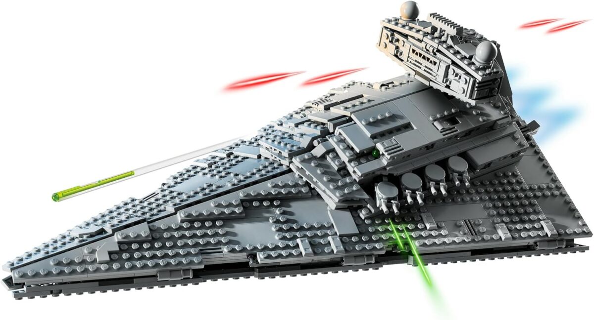 LEGO Star Wars Imperial Star Destroyer Building Toy, Collectible New Hope Kids Toy has a Darth Vader Character Minifigure with a Red Lightsaber, Model Kit for 10 Plus Year Old Boys, Girls & Fans 75394 LEGO Star Wars Imperial Star Destroyer Building Toy, Collectible New Hope Kids Toy has a Darth Vader Character Minifigure with a Red Lightsaber, Model Kit for 10 Plus Year Old Boys, Girls & Fans 75394